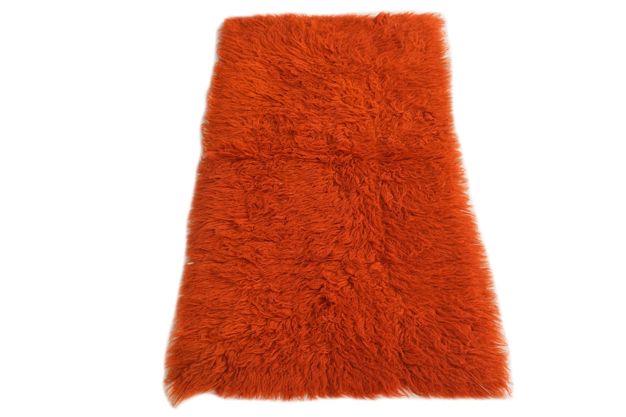 2' 3 x 4' 4 Hand Knotted Moroccan Wool Runner Rug