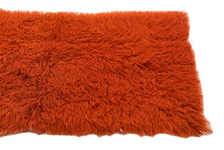 2' 3 x 4' 4 Hand Knotted Moroccan Wool Runner Rug