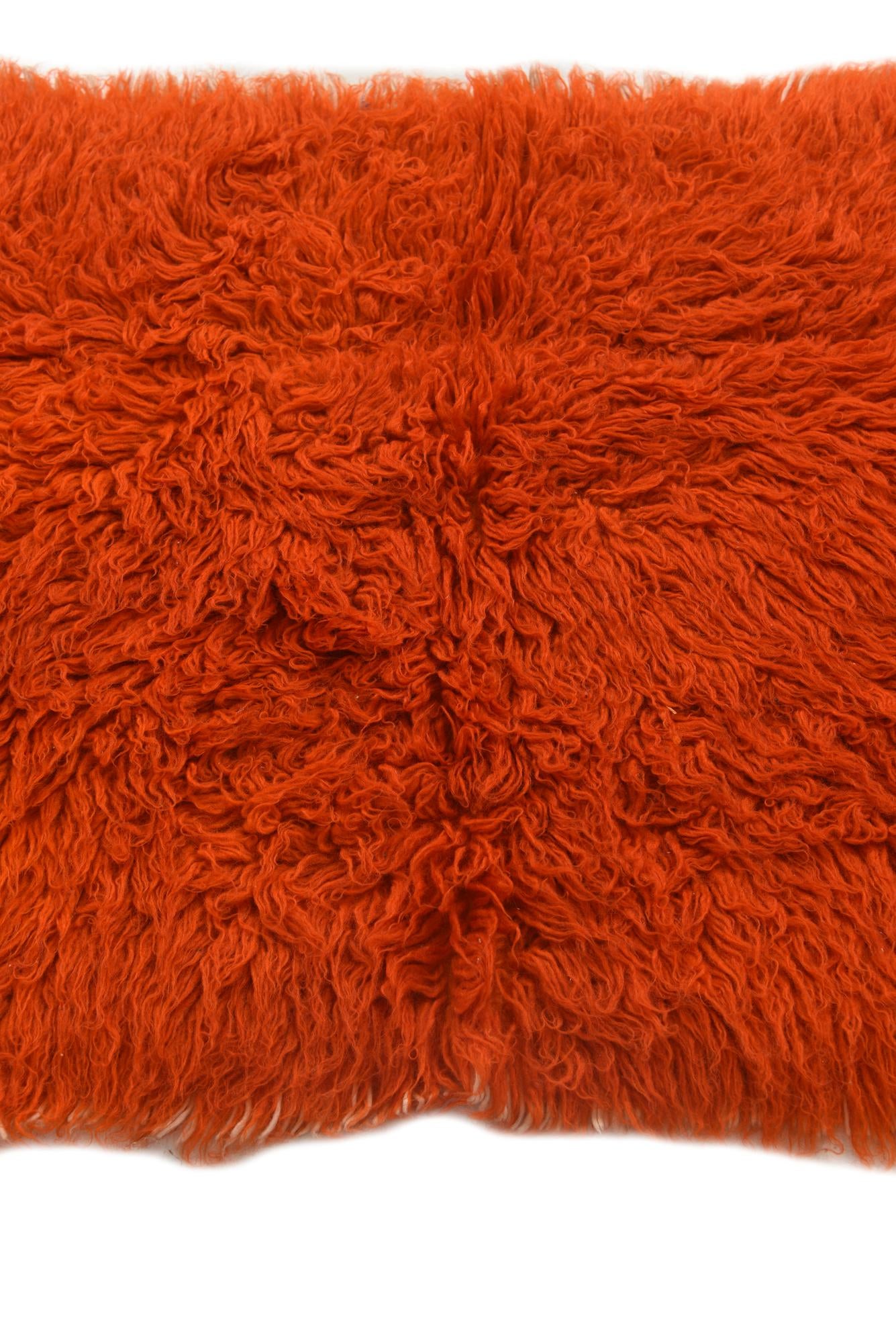 2' 3 x 4' 4 Hand Knotted Moroccan Wool Runner Rug