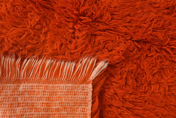 2' 3 x 4' 4 Hand Knotted Moroccan Wool Runner Rug