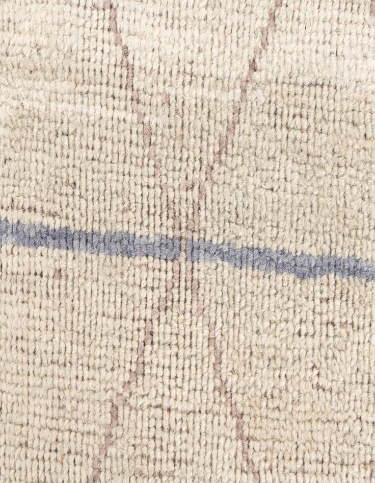 Detail image of 3' x 7' 3  Hand Knotted Moroccan Wool Runner Rug