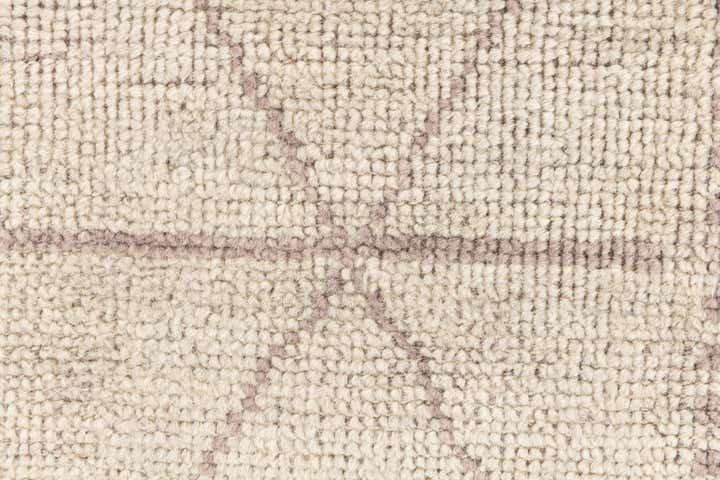 3' x 7' 3 Hand Knotted Moroccan Wool Runner Rug