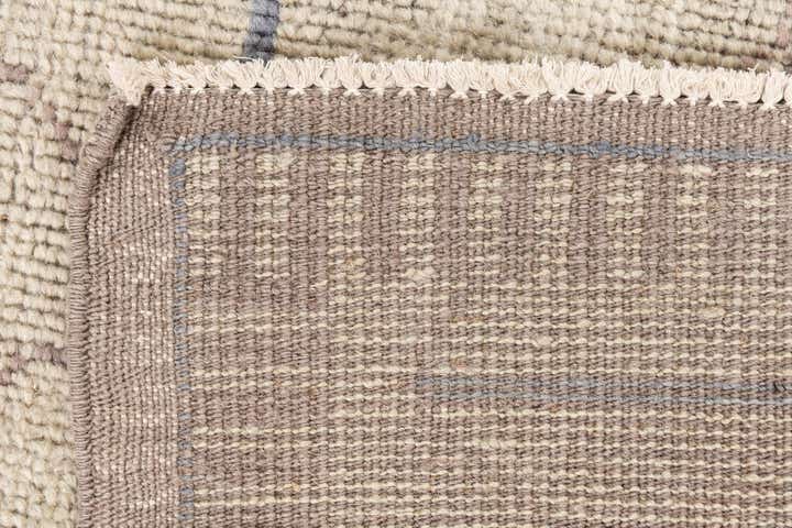 3' x 7' 3 Hand Knotted Moroccan Wool Runner Rug