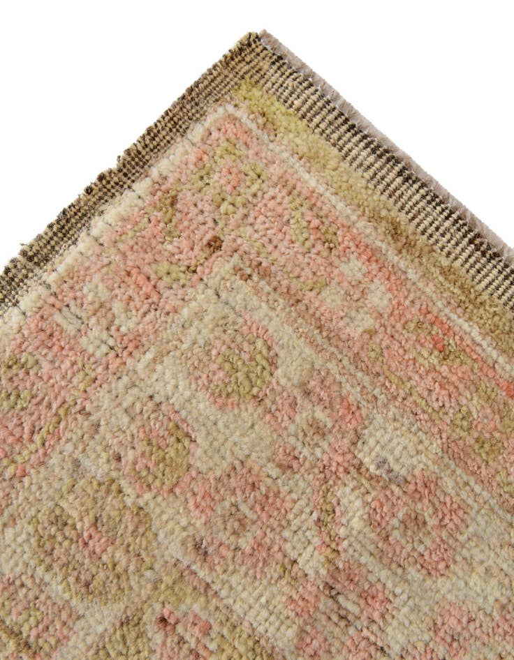 Detail image of 2' 9 x 10' 3  Hand Knotted Oushak Wool Runner Rug