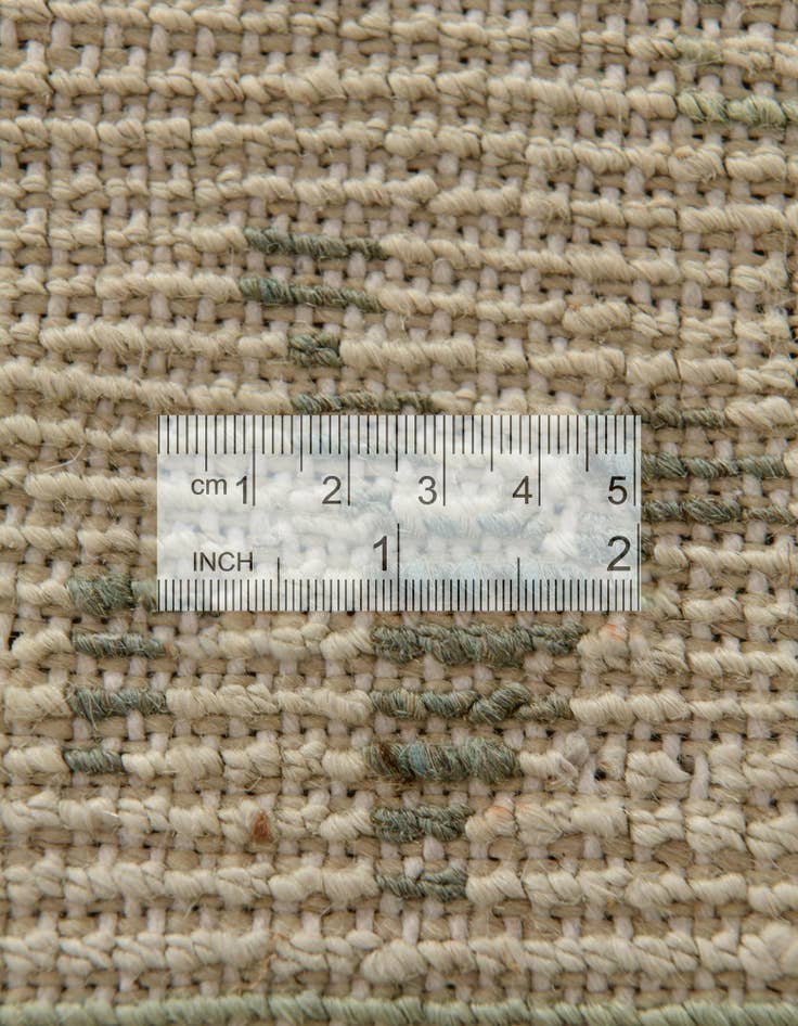 Detail image of 2' 7 x 10' 11  Hand Knotted Oushak Wool Runner Rug