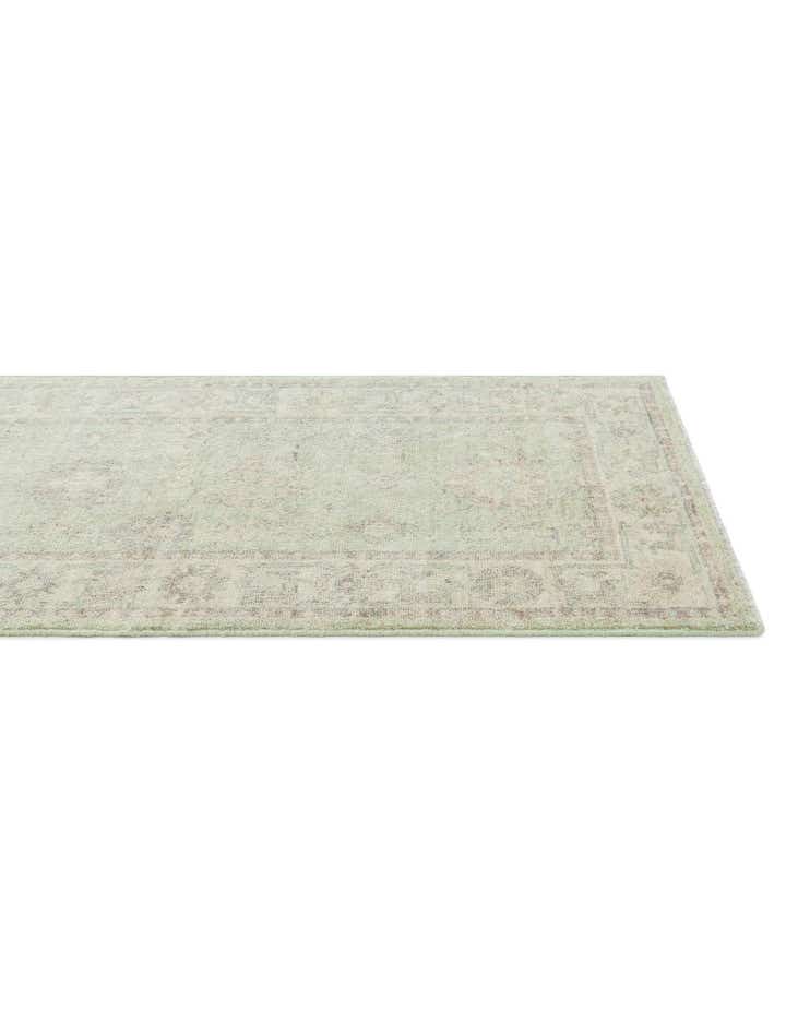 2' 9 x 13' 8 Hand Knotted Oushak Wool Runner Rug