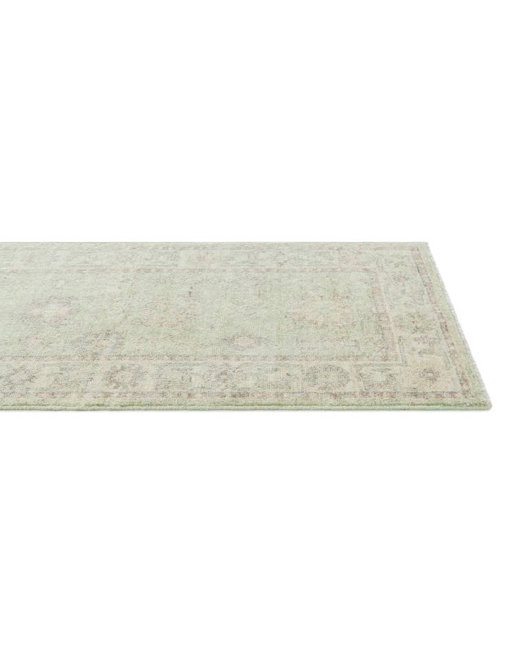 Detail image of 2' 9 x 13' 8 Hand Knotted Oushak Wool Runner Rug