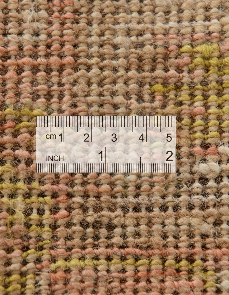 Detail image of 2' 8 x 9' 11  Hand Knotted Oushak Wool Runner Rug