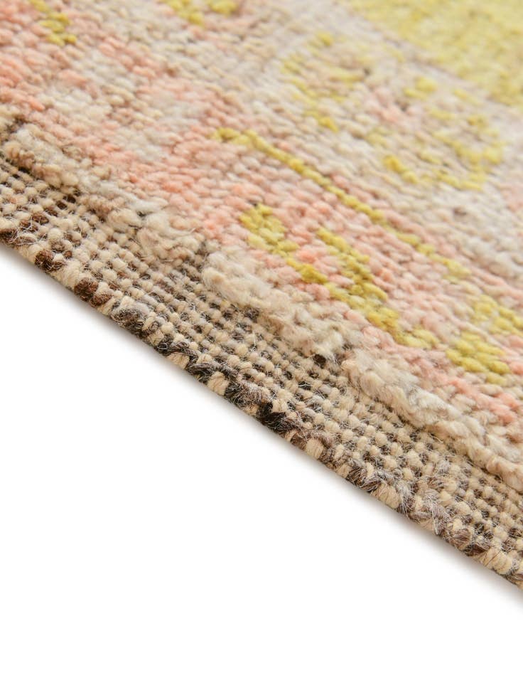 Detail image of 2' 8 x 9' 11  Hand Knotted Oushak Wool Runner Rug