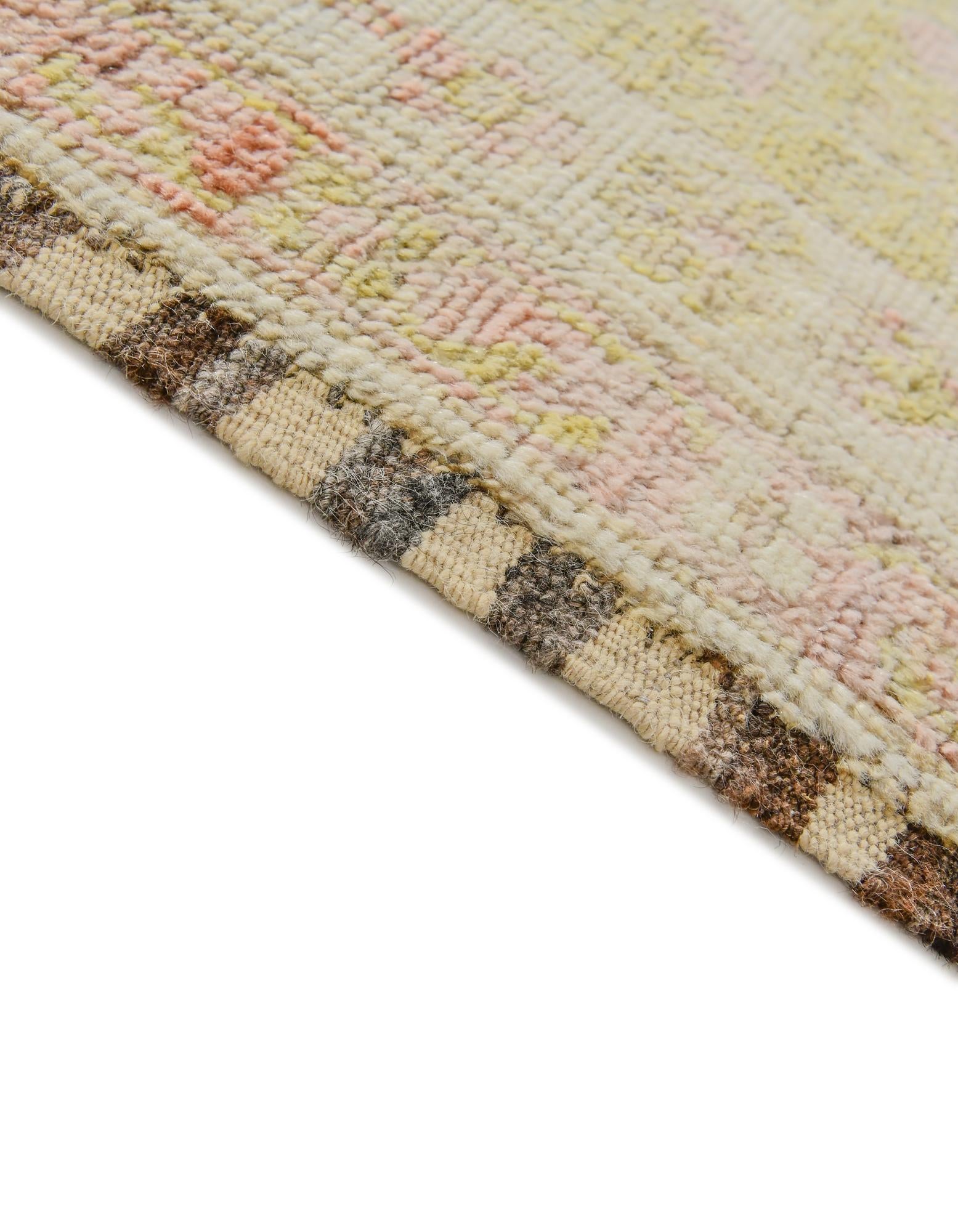 2' 8 x 10' 2 Hand Knotted Oushak Wool Runner Rug