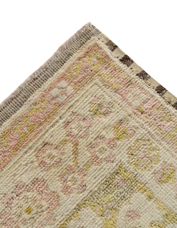 2' 8 x 10' 2 Hand Knotted Oushak Wool Runner Rug