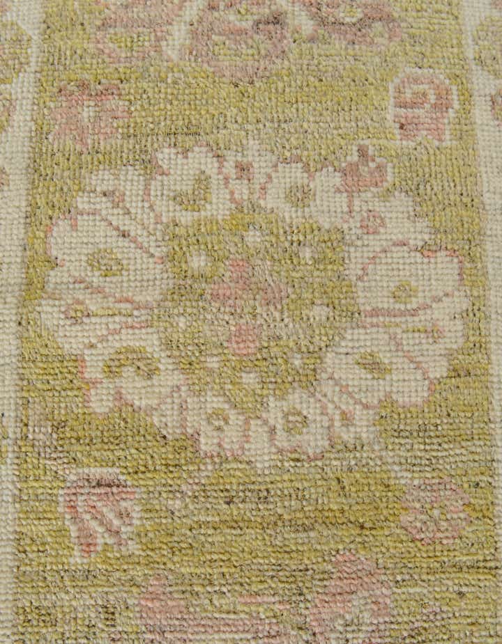 2' 8 x 10' 2 Hand Knotted Oushak Wool Runner Rug