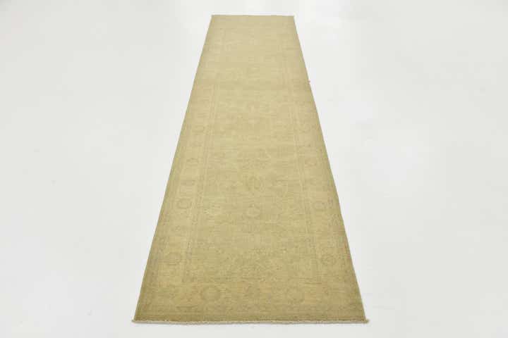 2' 8 x 10' 1 Hand Knotted Over-Dyed Ziegler Runner Rug