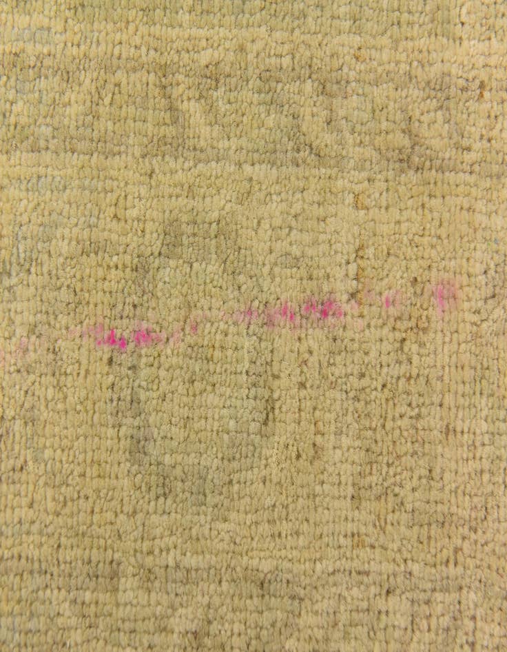 Detail image of 2' 8 x 10' 1  Hand Knotted Over-Dyed Ziegler Runner Rug