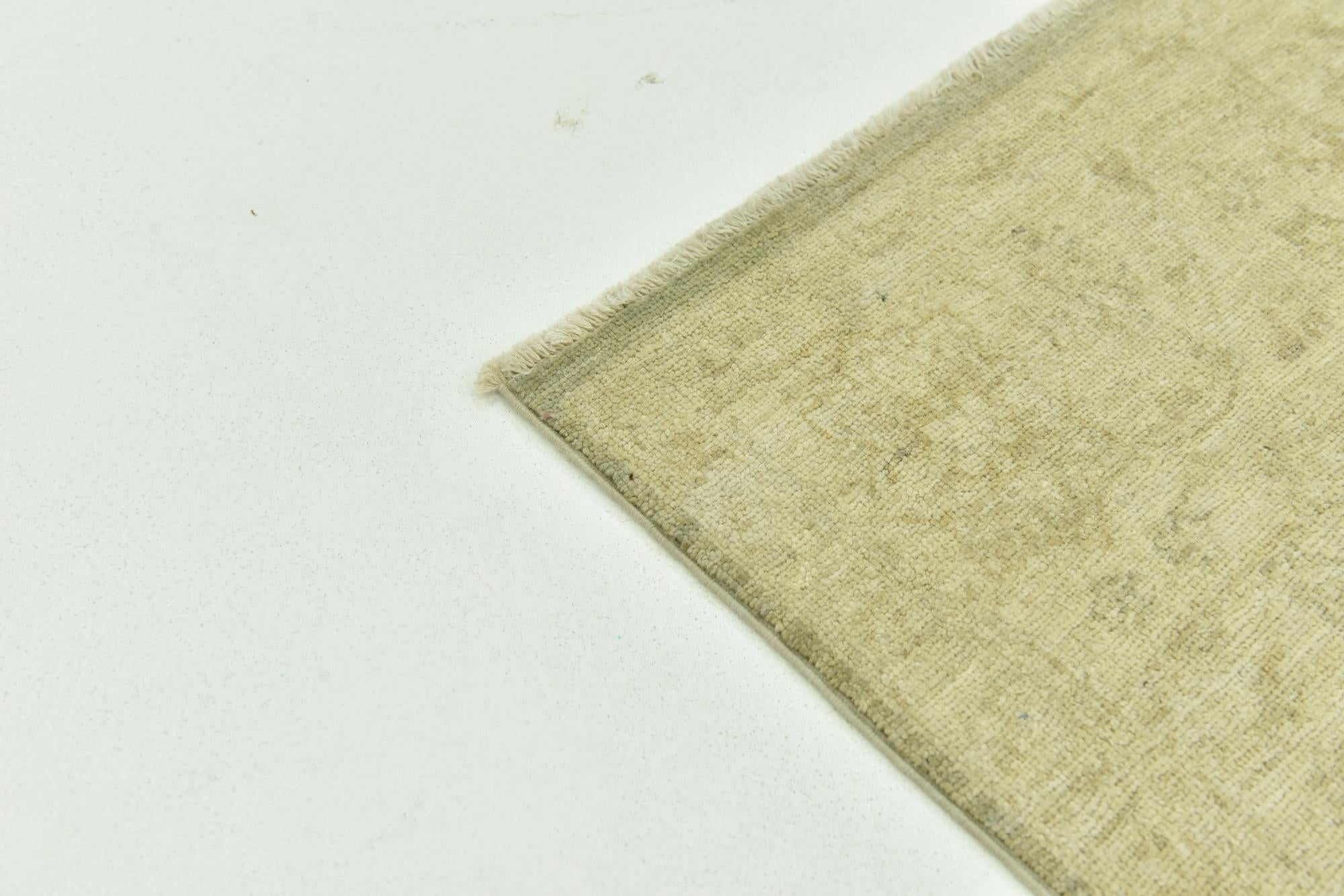4' 8 x 19' 2 Hand Knotted Peshawar Ziegler Runner Rug