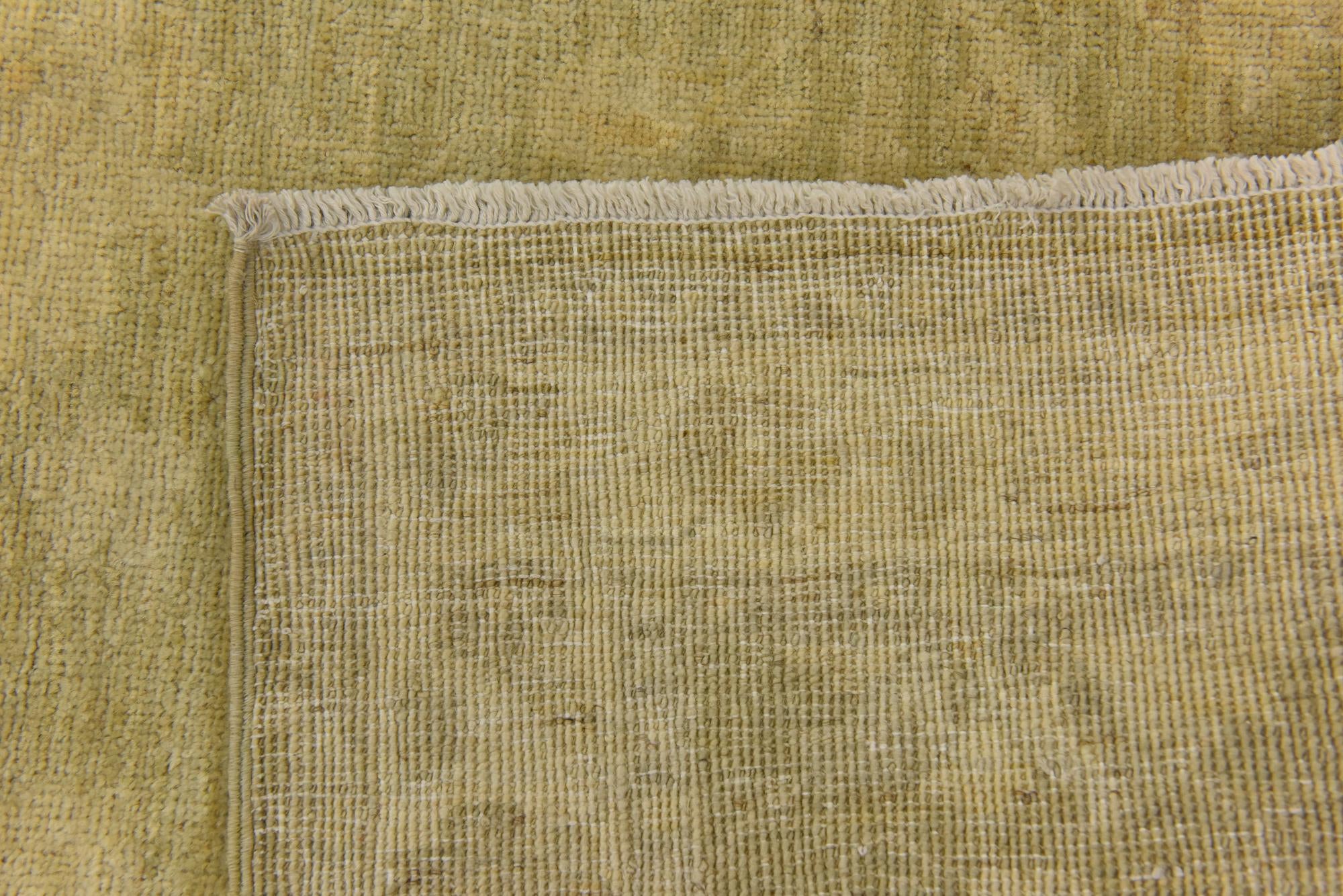 2' 7 x 9' 5 Hand Knotted Peshawar Ziegler Runner Rug