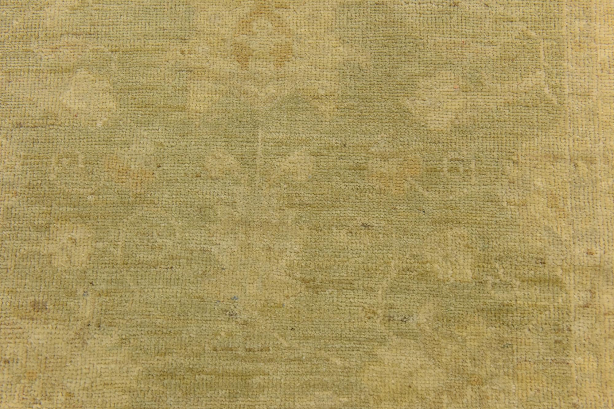 2' 7 x 9' 5 Hand Knotted Peshawar Ziegler Runner Rug