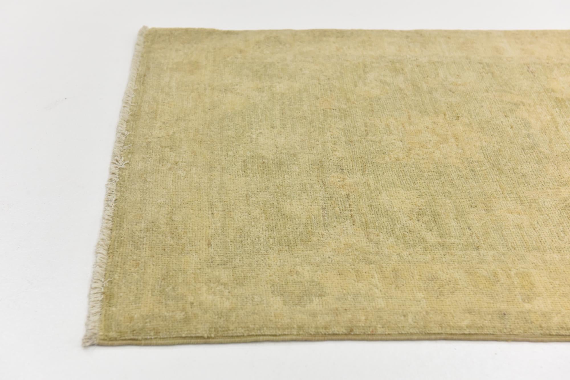 2' 7 x 9' 5 Hand Knotted Peshawar Ziegler Runner Rug