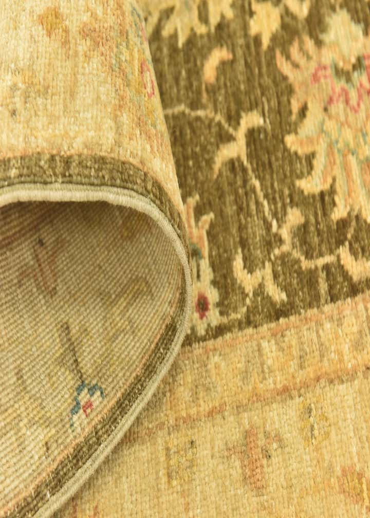 2' 5 x 10' 1 Hand Knotted Peshawar Ziegler Runner Rug
