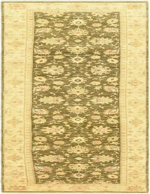 2' 5 x 10' 1 Hand Knotted Peshawar Ziegler Runner Rug