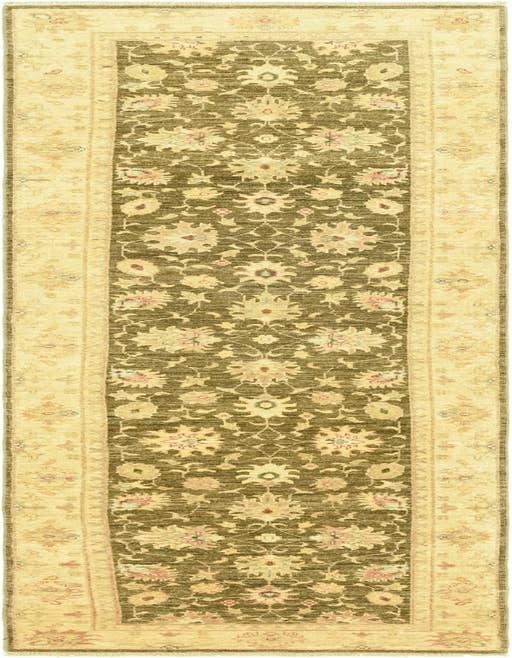 Detail image of 2' 5 x 10' 1 Hand Knotted Peshawar Ziegler Runner Rug