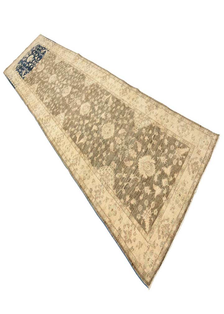3' 3 x 14' 4 Hand Knotted Peshawar Ziegler Runner Rug