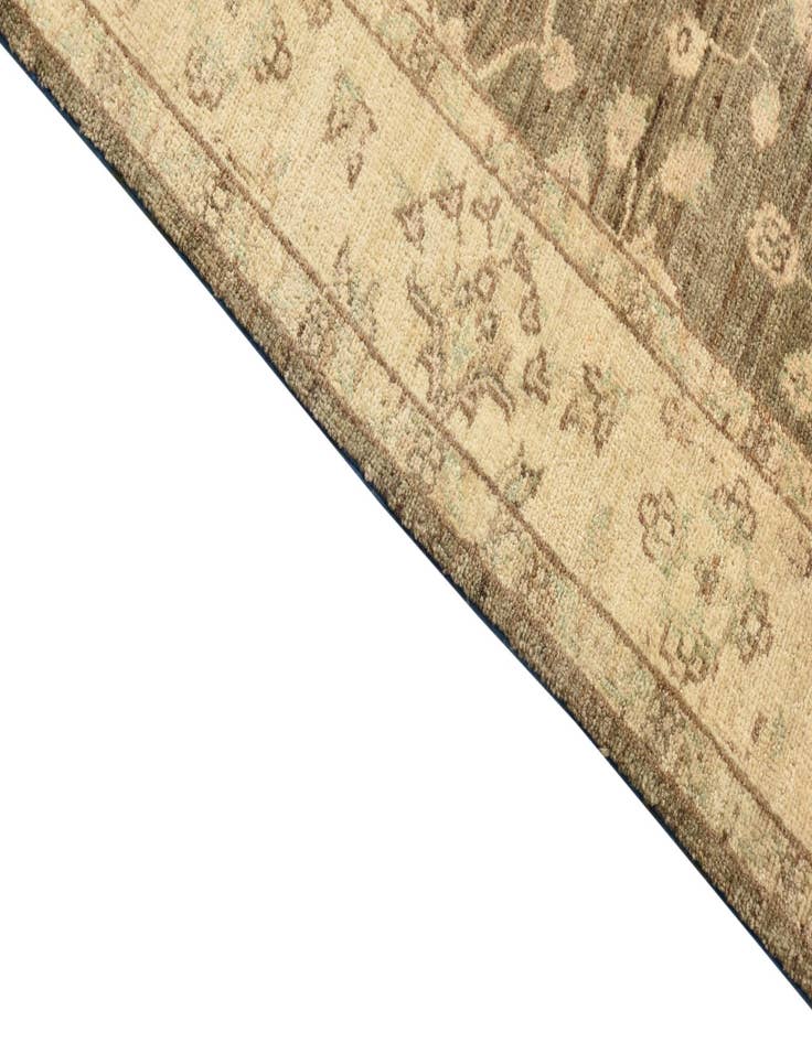 Detail image of 3' 3 x 14' 4  Hand Knotted Peshawar Ziegler Runner Rug