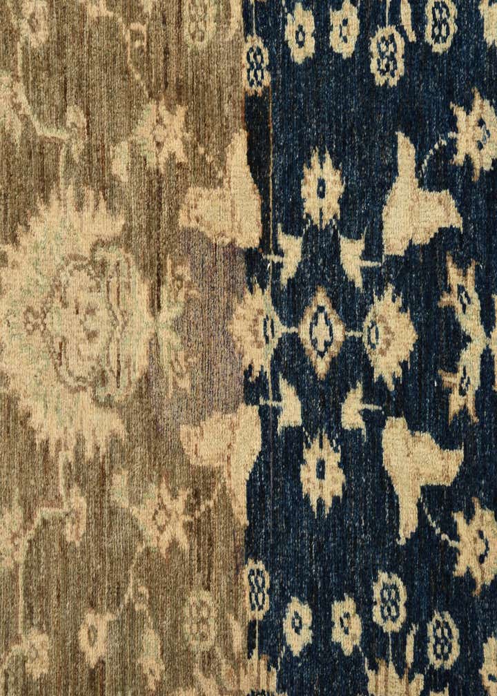 3' 3 x 14' 4 Hand Knotted Peshawar Ziegler Runner Rug