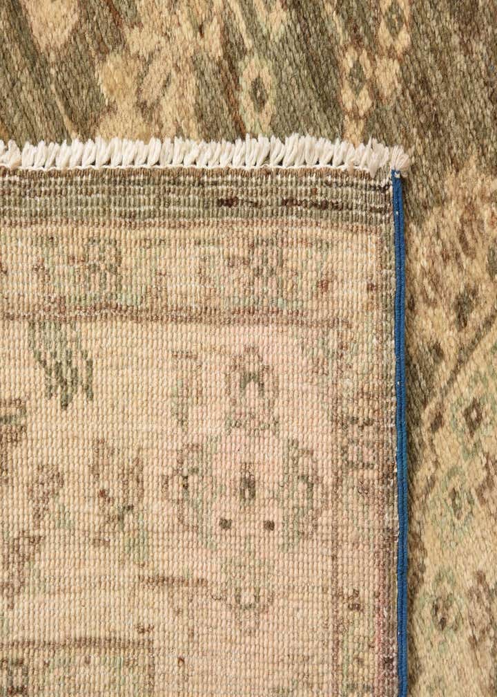 3' 3 x 14' 4 Hand Knotted Peshawar Ziegler Runner Rug
