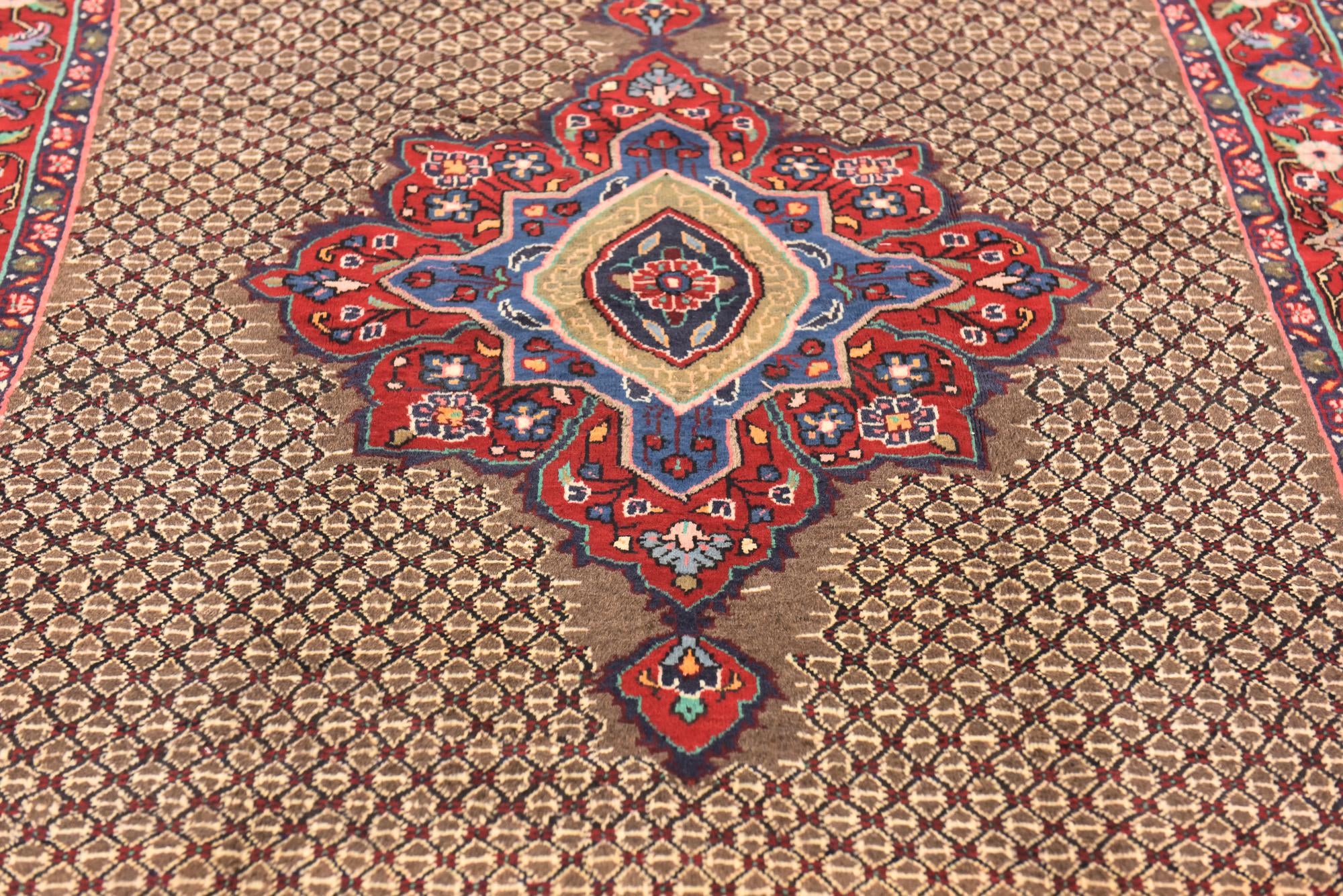 5' x 10' 2 Hand Knotted Songhor Persian Wool Runner Rug