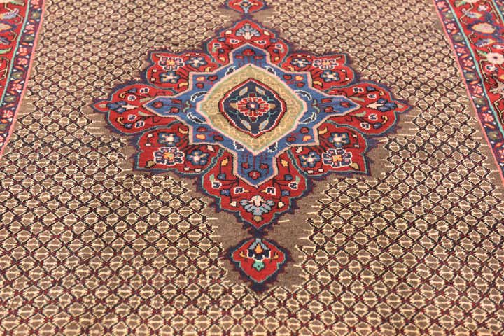 5' x 10' 2 Hand Knotted Songhor Persian Wool Runner Rug