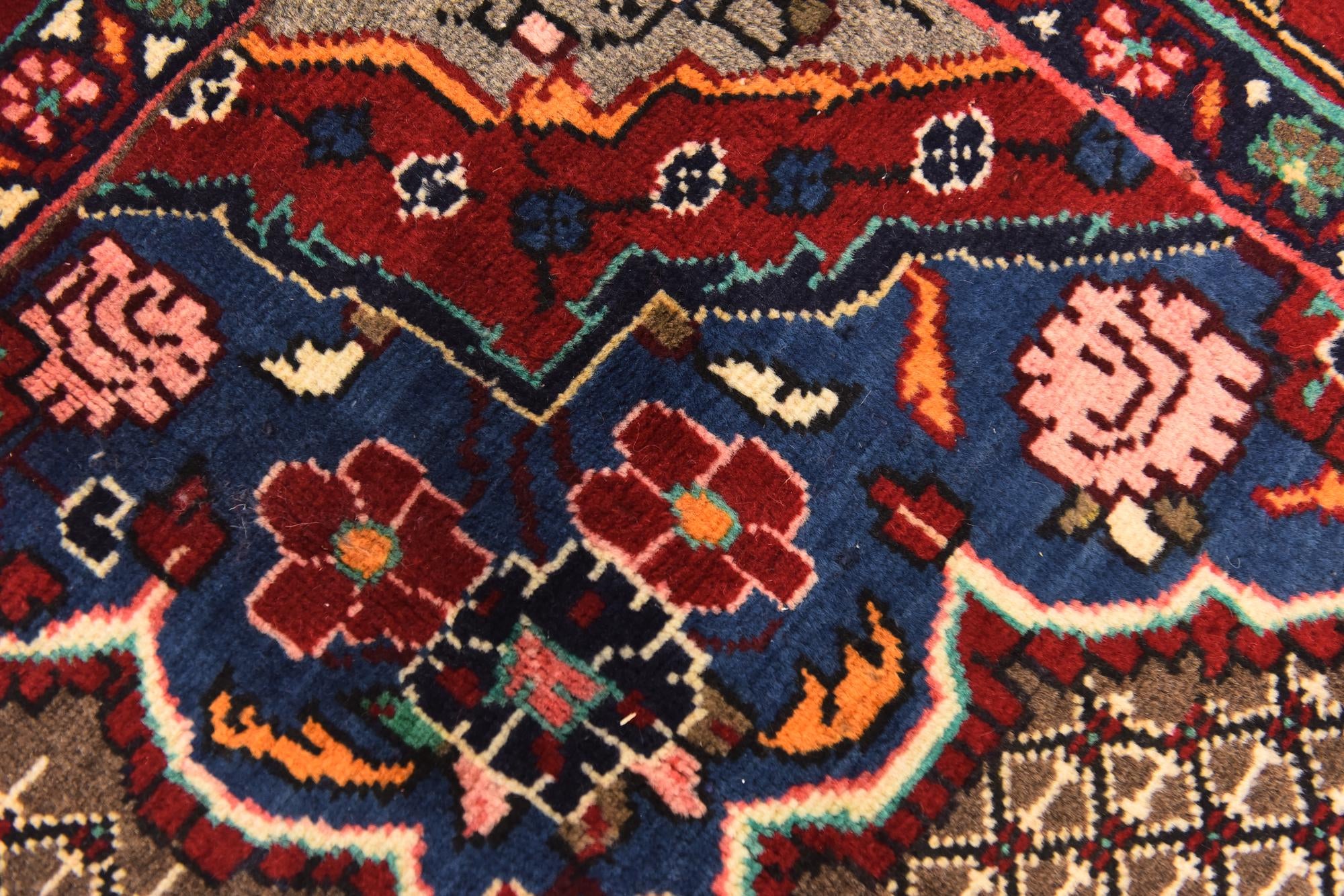 5' x 10' 2 Hand Knotted Songhor Persian Wool Runner Rug