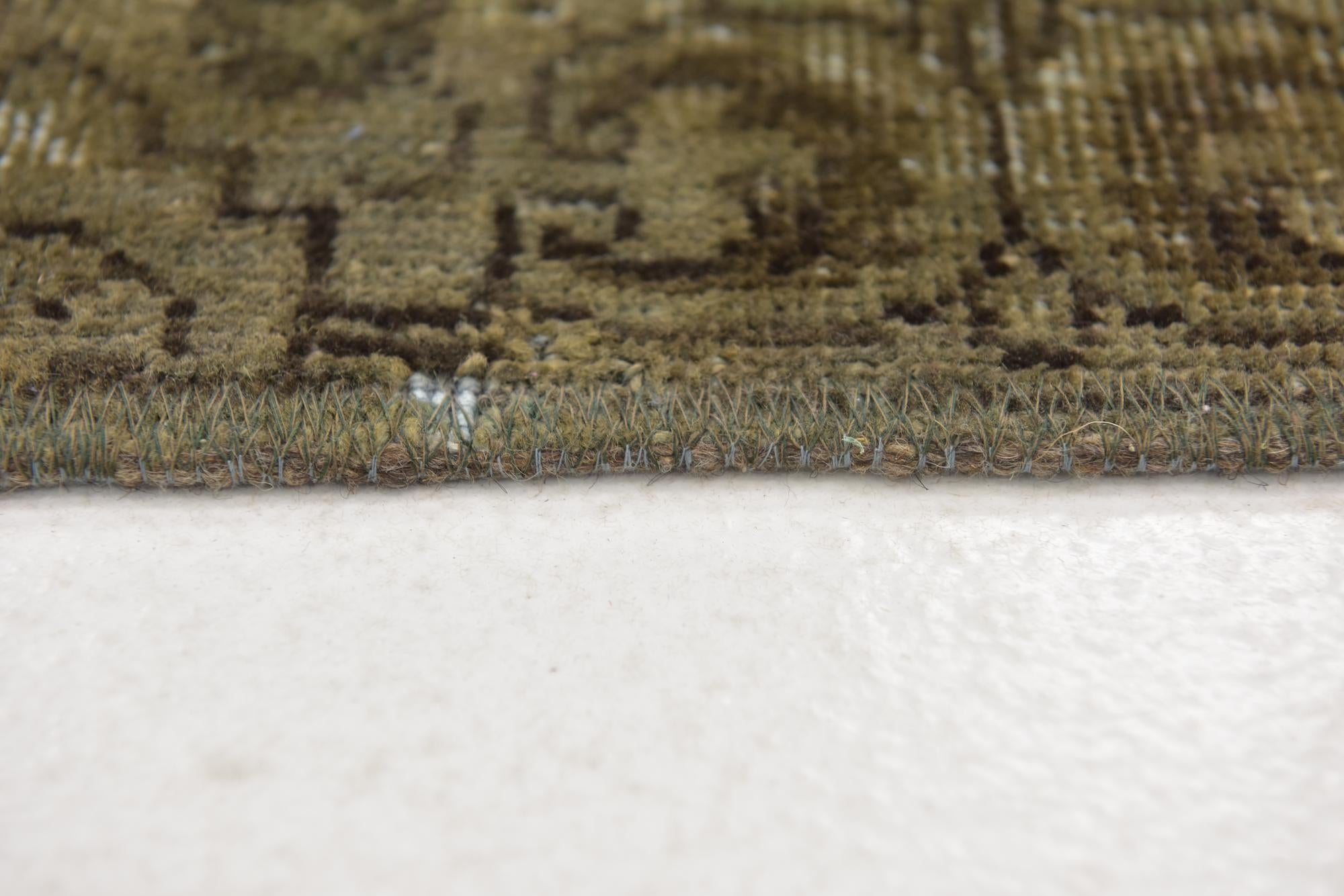 3' x 9' Hand Knotted Ultra Vintage Persian Wool Runner Rug