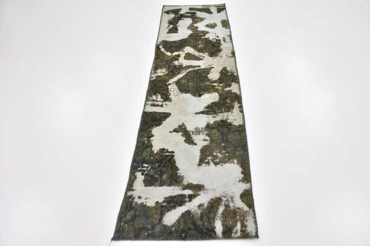 2' x 7' 10 Hand Knotted Ultra Vintage Persian Wool Runner Rug