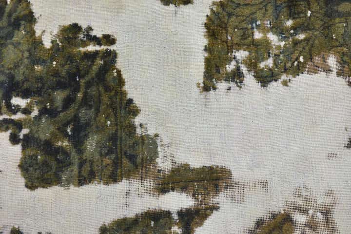 2' x 7' 10 Hand Knotted Ultra Vintage Persian Wool Runner Rug