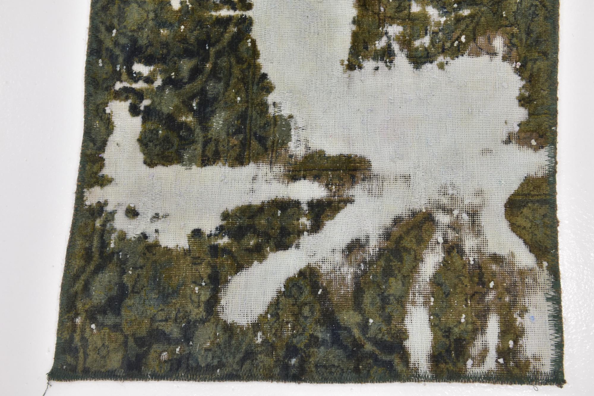 2' x 7' 10 Hand Knotted Ultra Vintage Persian Wool Runner Rug