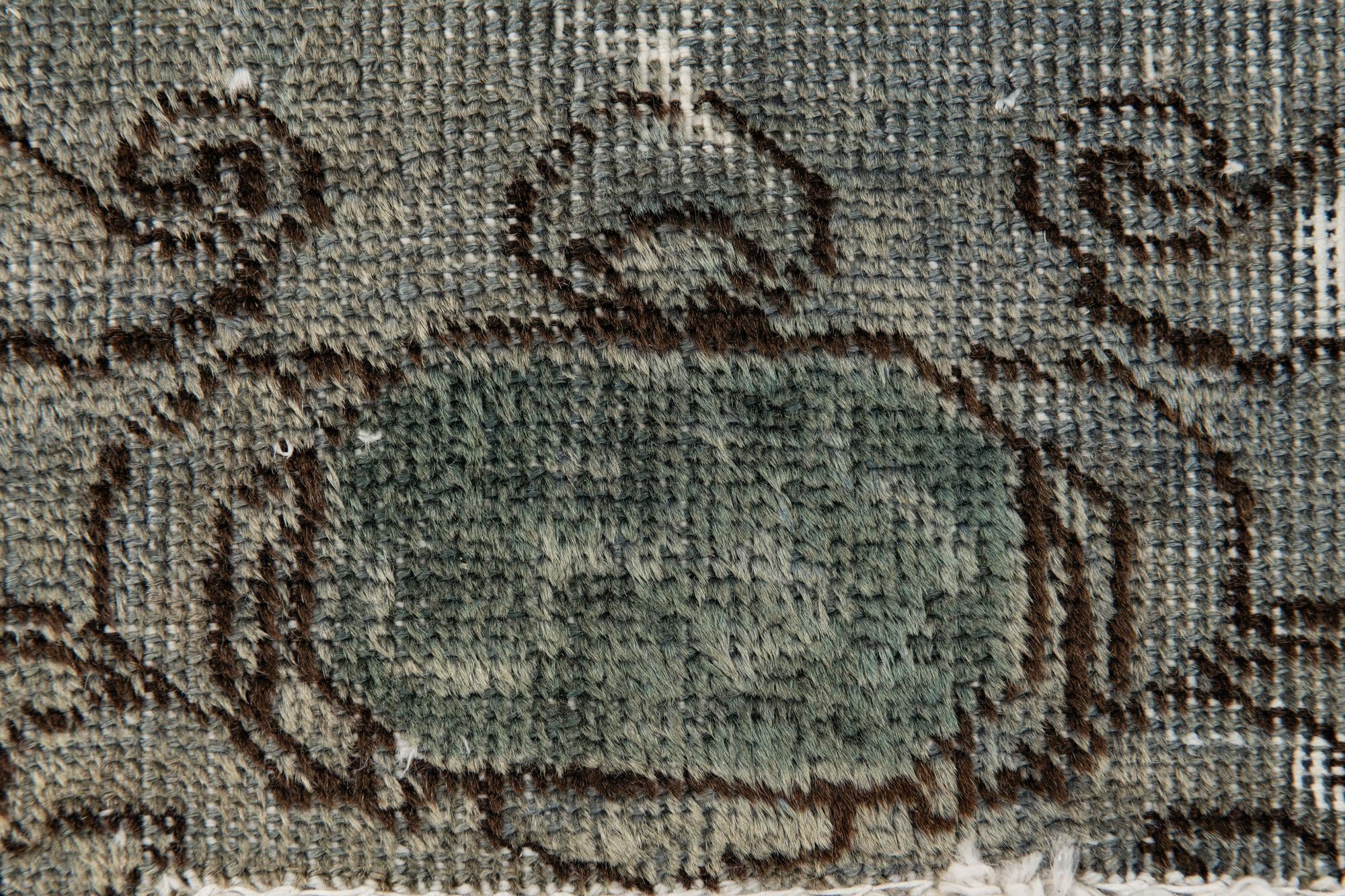 2' 5 x 17' 10 Hand Knotted Ultra Vintage Persian Wool Runner Rug