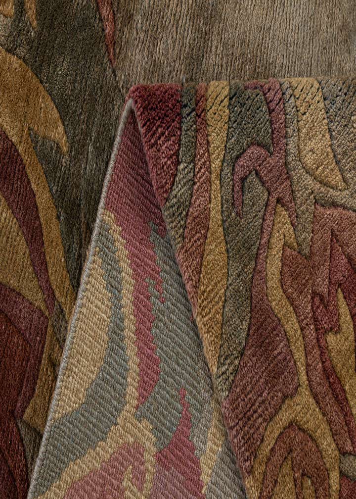 8' 6 x 8' 6 Hand Knotted Nepal Wool Square Rug