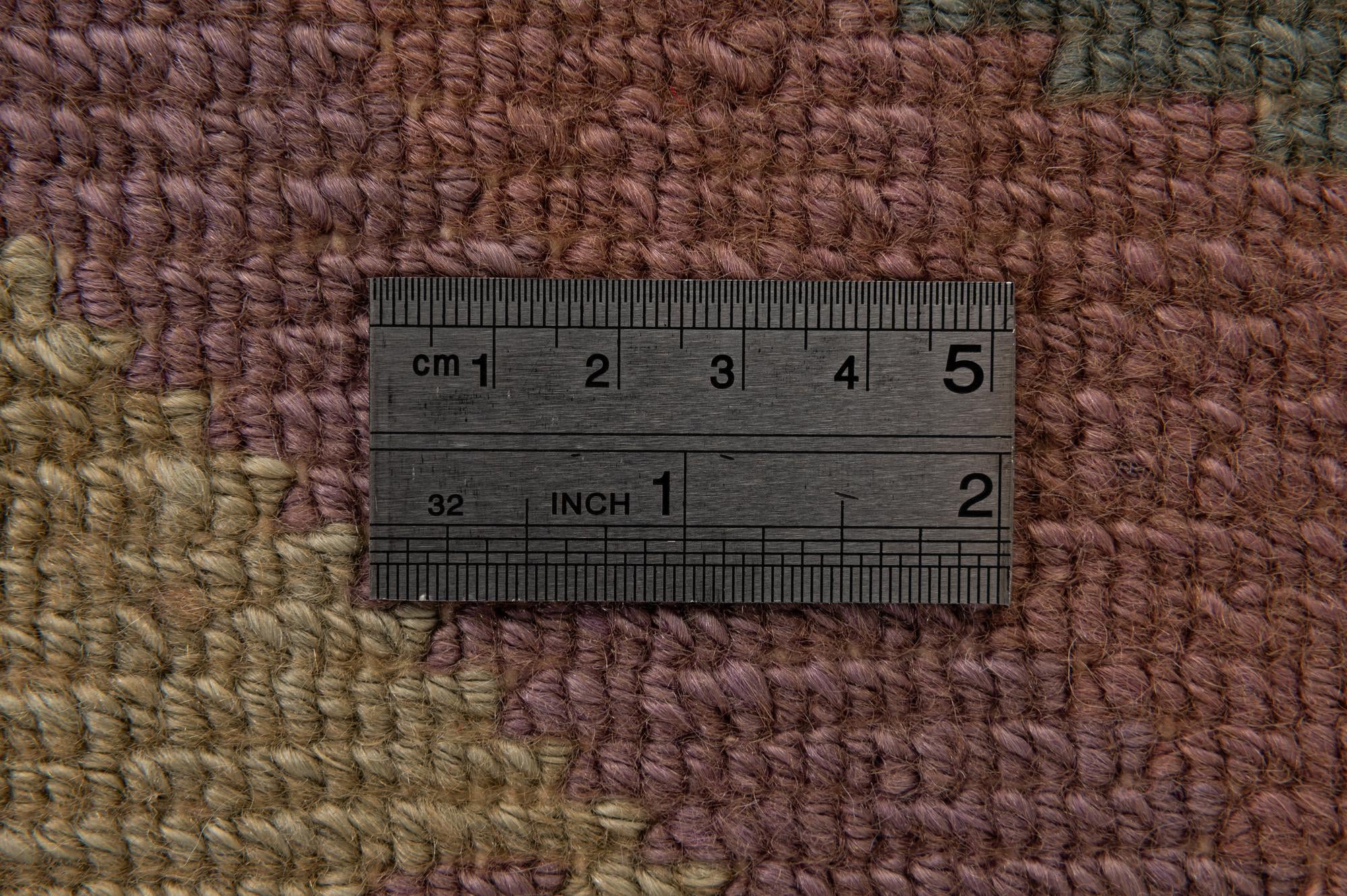 8' 6 x 8' 6 Hand Knotted Nepal Wool Square Rug