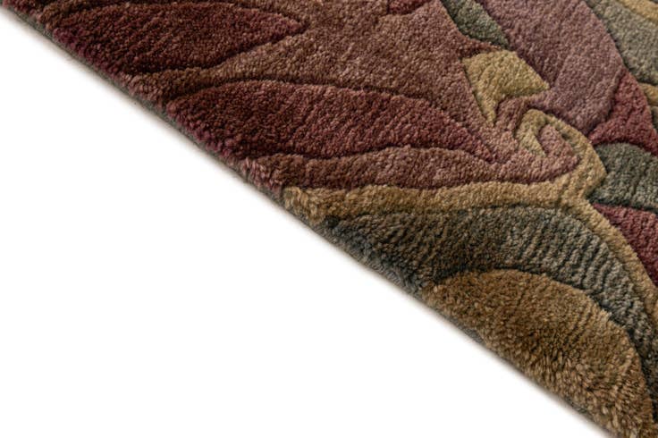 Detail image of 8' 6 x 8' 6 Hand Knotted Nepal Wool Square Rug