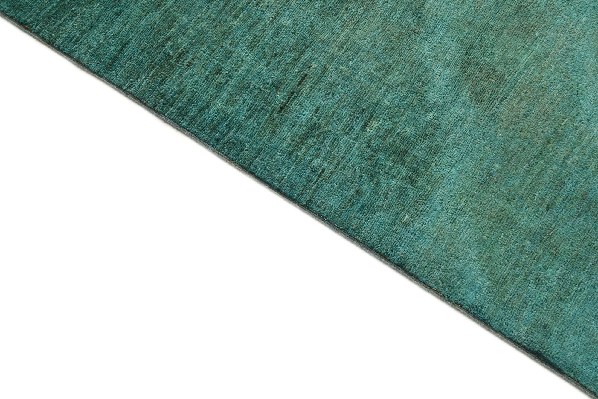 5' 3 x 6' 6 Hand Knotted Over-Dyed Ziegler Square Rug