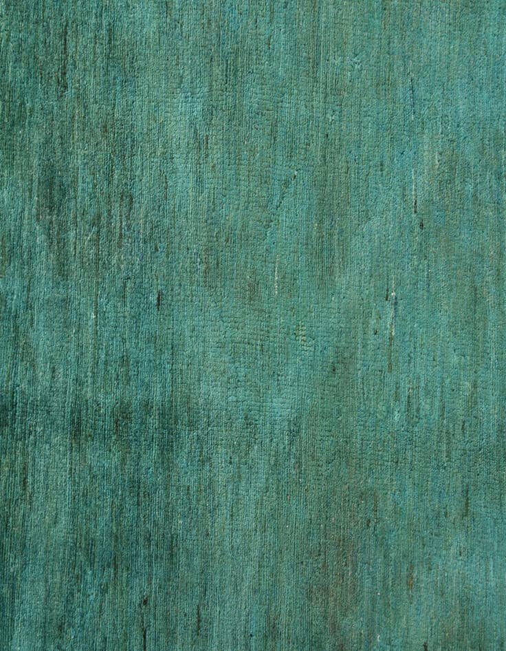 Detail image of 5' 3 x 6' 6  Hand Knotted Over-Dyed Ziegler Square Rug