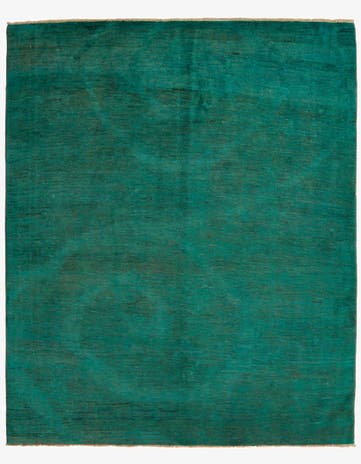 5' 3 x 6' 6 Hand Knotted Over-Dyed Ziegler Square Rug
