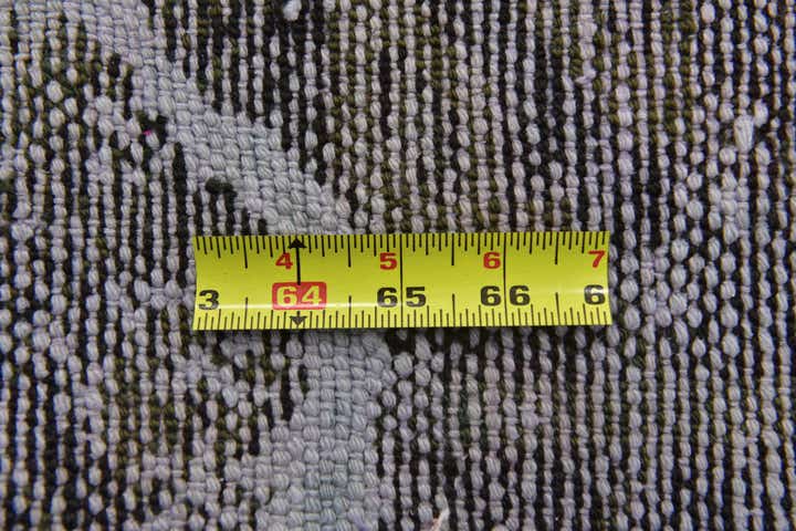 3' x 3' 10 Hand Knotted Ultra Vintage Persian Wool Square Rug