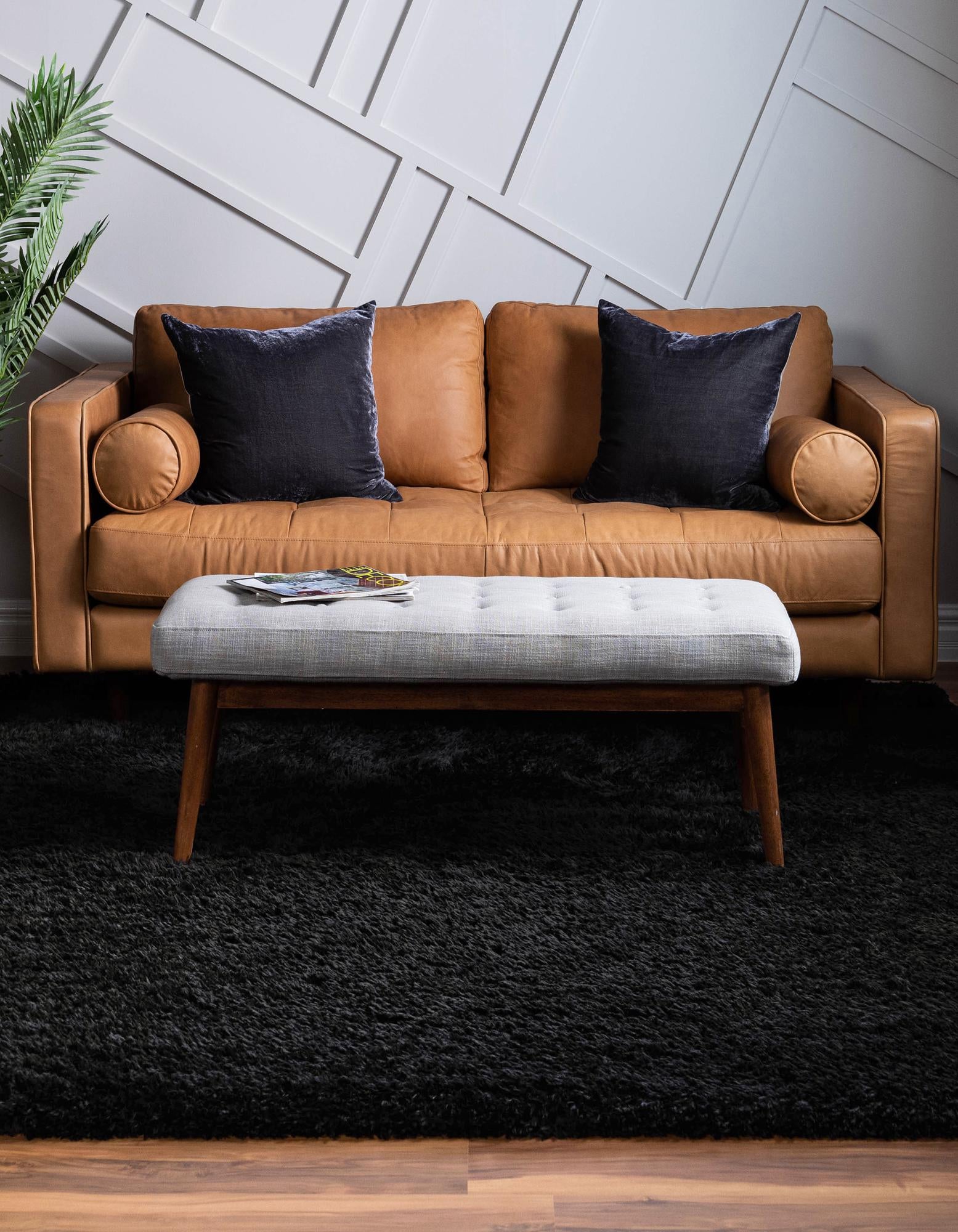 5' x 5' Infinity Shag Square Rug