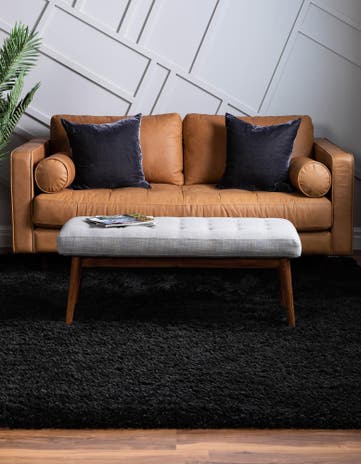 5' x 5' Infinity Shag Square Rug