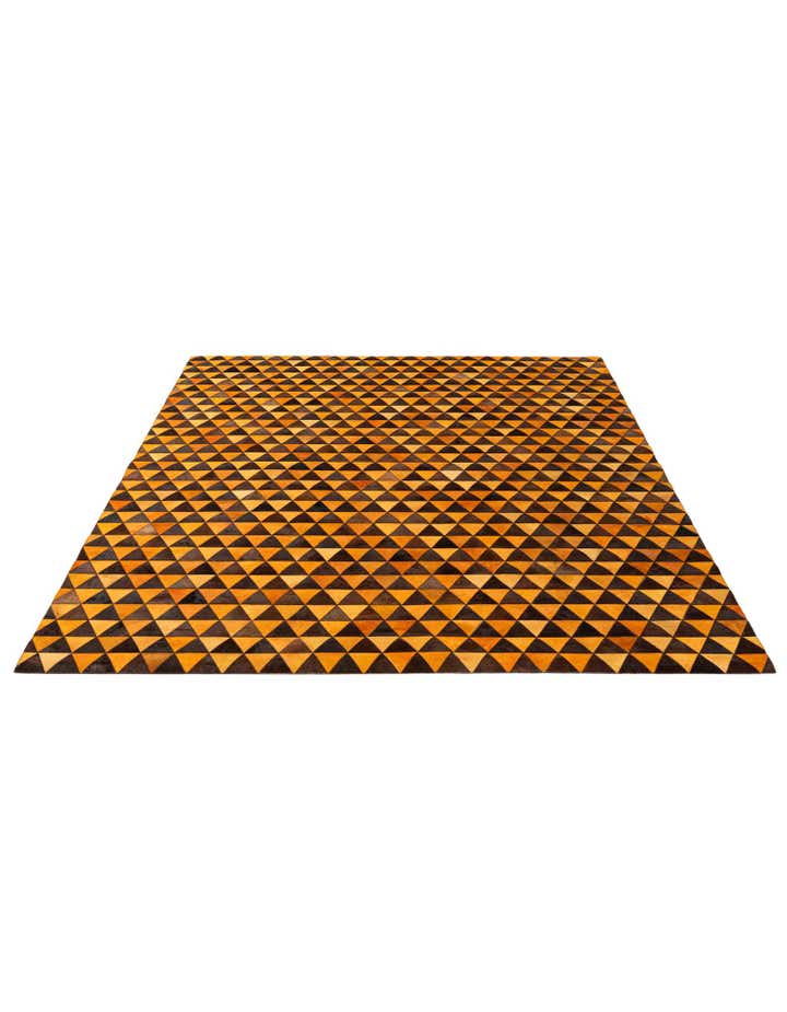 7' 11 x 9' 11 Cowhide - Patchwork Rug