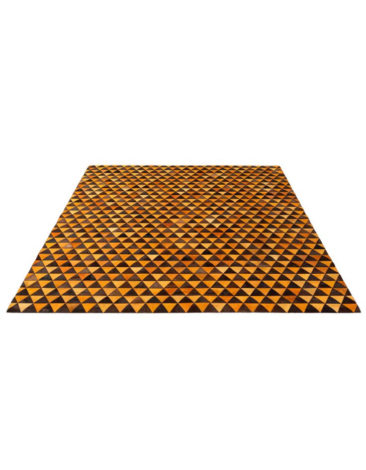 Detail image of 7' 11 x 9' 11 Cowhide - Patchwork Rug