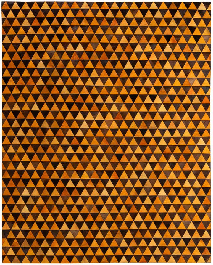 7' 11 x 9' 11 Cowhide - Patchwork Rug