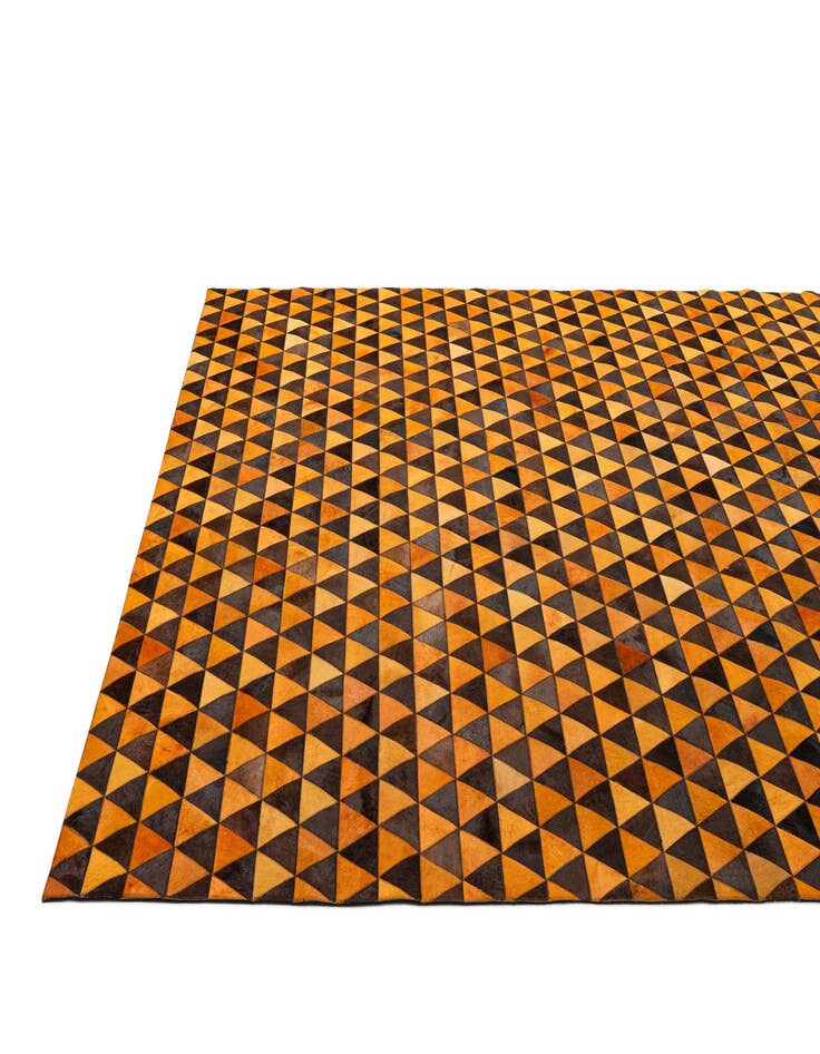 Detail image of 8' x 10' Cowhide - Patchwork Rug